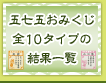 五七五おみくじ全10タイプの結果一覧